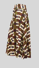 Load image into Gallery viewer, Brown Floor Long Maxi Skirt Original Superior Cotton