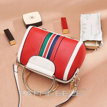 Load image into Gallery viewer, Dashing Shoulder Bag for Woman - Red & White Mini Bag