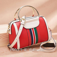 Load image into Gallery viewer, Dashing Shoulder Bag for Woman - Red & White Mini Bag