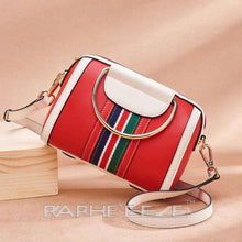 Load image into Gallery viewer, Dashing Shoulder Bag for Woman - Red & White Mini Bag