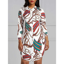 Load image into Gallery viewer, Dress Tunic Silk Chain Designer Wear