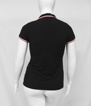 Load image into Gallery viewer, Front Button Top With Cross Logo UV Black-Red Rib