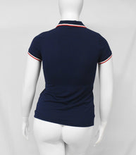 Load image into Gallery viewer, Body Contouring UV Protective Classic Dress Polos-Blue