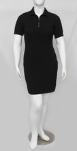 Load image into Gallery viewer, Fat Melting Sporting Gown Collar Shaper Dress- Black