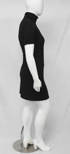 Load image into Gallery viewer, Fat Melting Sporting Gown Collar Shaper Dress- Black
