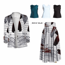 Load image into Gallery viewer, Five Sets Wide Hem Floor Length Hollandaise