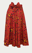 Load image into Gallery viewer, Red Super Dutch Hollandais Fabric Floor Length Maxi Skirt
