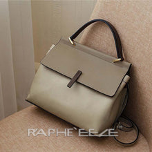 Load image into Gallery viewer, Midi Bag Elegant Tote Handbag Purses for Women - Cream Color