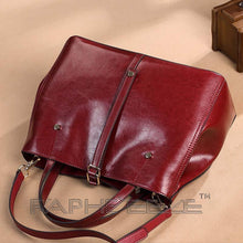 Load image into Gallery viewer, Stylish & Elegant Tote Handbag Purses for Women - Wine Red