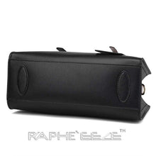 Load image into Gallery viewer, Black Designed Stylish Tote Bag for Women - Medium Size