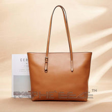 Load image into Gallery viewer, Classic Tote Bag for Woman - Brown Color