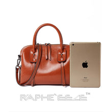 Load image into Gallery viewer, Mini Classic Tote Handbag for Woman - Leather Brown