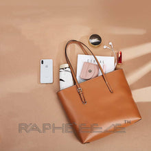 Load image into Gallery viewer, Classic Tote Bag for Woman - Brown Color