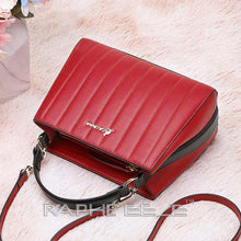 Load image into Gallery viewer, Small Tote Handbag Stain Resistant - Wine Red