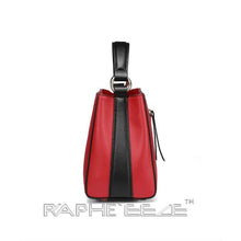 Load image into Gallery viewer, Small Tote Handbag Stain Resistant - Wine Red