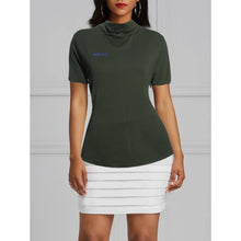 Load image into Gallery viewer, Light Green High Neck Comfy Dress Top By Rapheeze
