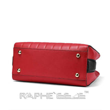 Load image into Gallery viewer, Small Tote Handbag Stain Resistant - Wine Red