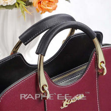 Load image into Gallery viewer, Small Elegant & Stylish Tote Handbag for Woman - Wine Red