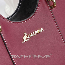 Load image into Gallery viewer, Small Elegant & Stylish Tote Handbag for Woman - Wine Red