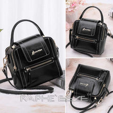 Load image into Gallery viewer, Stylish Tweed Bags for Women - Black Mini Sized Handbag