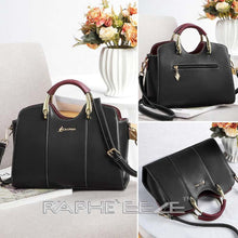 Load image into Gallery viewer, Elegant & Stylish Tote Handbag for Woman - Black Midi Size