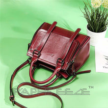 Load image into Gallery viewer, Elegant & Stylish Tote Handbag for Woman - Mini Wine Red