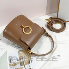 Load image into Gallery viewer, Genuine Leather Tote Woman - Extra Small Sized Tote Bag