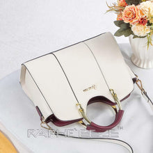 Load image into Gallery viewer, Small Elegant & Stylish Tote Handbag for Woman - White