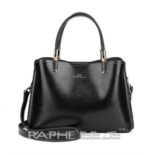 Load image into Gallery viewer, Original Leather Handbag Mini Stain Resistant Black Color