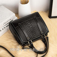 Load image into Gallery viewer, Stylish Tote Bag for Woman - Small Black Handbag