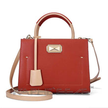Load image into Gallery viewer, Luxurious Tote Hand Purse with Cross Body for Woman - Red Color Mini Handbag
