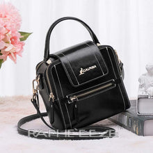 Load image into Gallery viewer, Stylish Tweed Bags for Women - Black Mini Sized Handbag