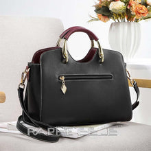 Load image into Gallery viewer, Elegant & Stylish Tote Handbag for Woman - Black Midi Size