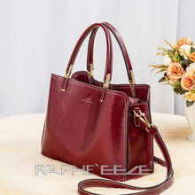 Load image into Gallery viewer, Stylish Tweed Bags for Women - Wine Red Medium Size