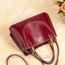 Load image into Gallery viewer, Stylish Tweed Bags for Women - Wine Red Medium Size