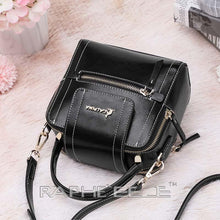 Load image into Gallery viewer, Stylish Tweed Bags for Women - Black Mini Sized Handbag