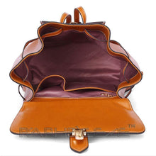 Load image into Gallery viewer, Classic Leather Brown Tote Bag for Woman-Mini Handbag