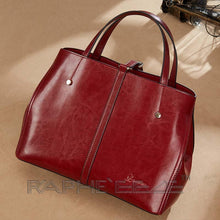 Load image into Gallery viewer, Stylish & Elegant Tote Handbag Purses for Women - Wine Red