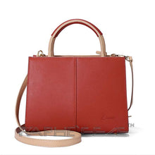 Load image into Gallery viewer, Luxurious Tote Hand Purse with Cross Body for Woman - Red Color Mini Handbag