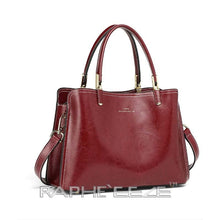 Load image into Gallery viewer, Stylish Tweed Bags for Women - Wine Red Medium Size