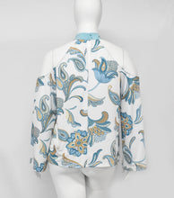 Load image into Gallery viewer, Rapheeze Floral Cold Shoulder Bat Wing Top