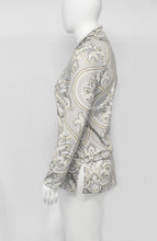Load image into Gallery viewer, Rapheeze Gray Paisley Designer Bodycon
