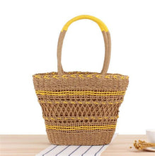 Load image into Gallery viewer, Island Straw Multi-Purpose Durable Tote Handbag