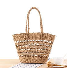 Load image into Gallery viewer, Island Straw Multi-Purpose Durable Tote Handbag