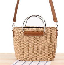 Load image into Gallery viewer, Island Straw Multi-Purpose Durable Tote Handbag