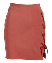 Load image into Gallery viewer, Rapheeze ABCG Mini Taupe Personality Marsala Skirt