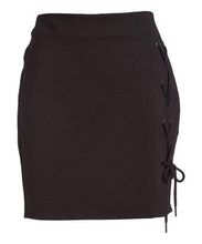 Load image into Gallery viewer, Rapheeze ABCG Mini Taupe Personality Black Skirt