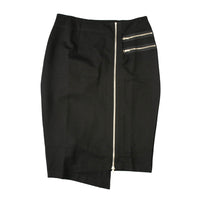 Load image into Gallery viewer, English Italian Hip Curvy Black Pencil Skirt