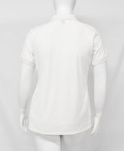 Load image into Gallery viewer, White Front Zip Body Contouring UV Protection Polos Top