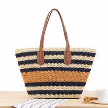 Load image into Gallery viewer, Island Straw Multi-Purpose Durable Tote Handbag